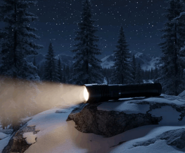 Ліхтарик на натрій-іонному (Sodium-Ion) акумуляторі Sodiumfrostglow