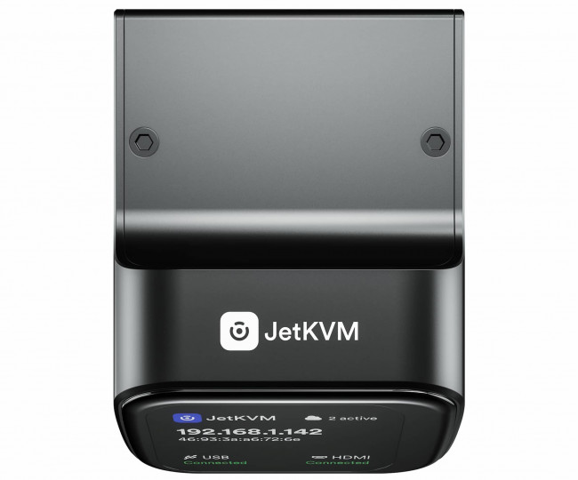 Пристрій для віддаленого керування комп'ютерами JetKVM