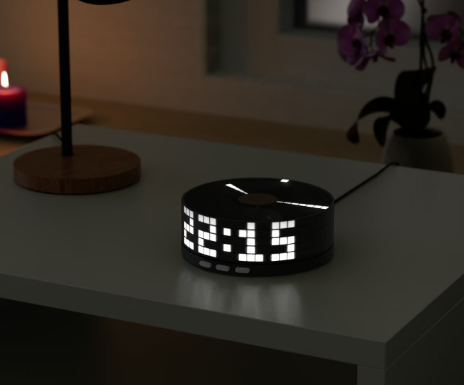 Трехмерный светодиодный дисплей Klokman