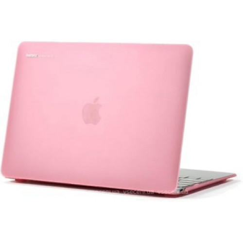 Чехол Remax PC для MacBook 12 Pink