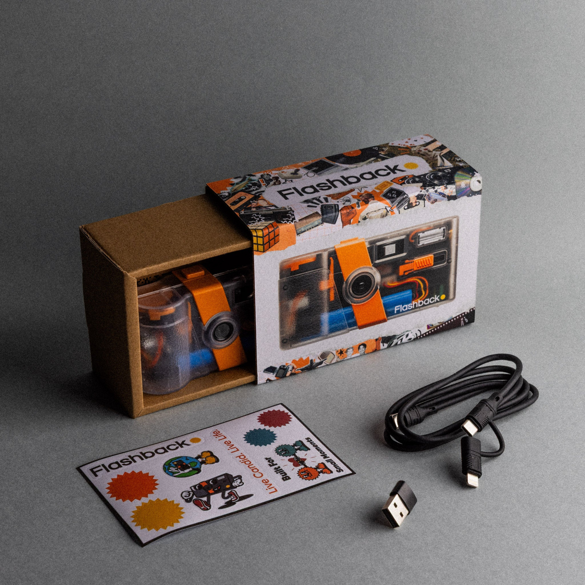 Цифровая фотокамера CS-PRO (ретро дизайн)