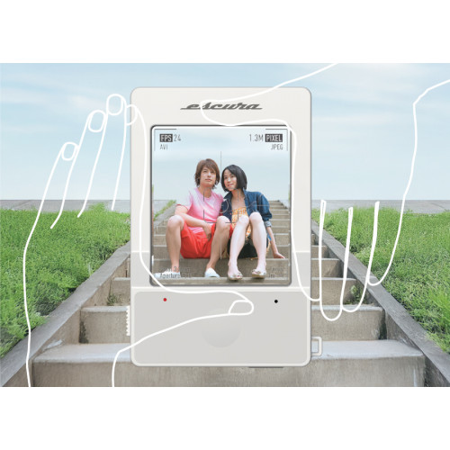 Ультратонкая цифровая камера в стиле ретро InstantSnap