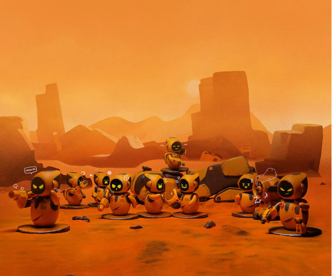 Робот Eilik-DQ інтерактивний вихованець для дому