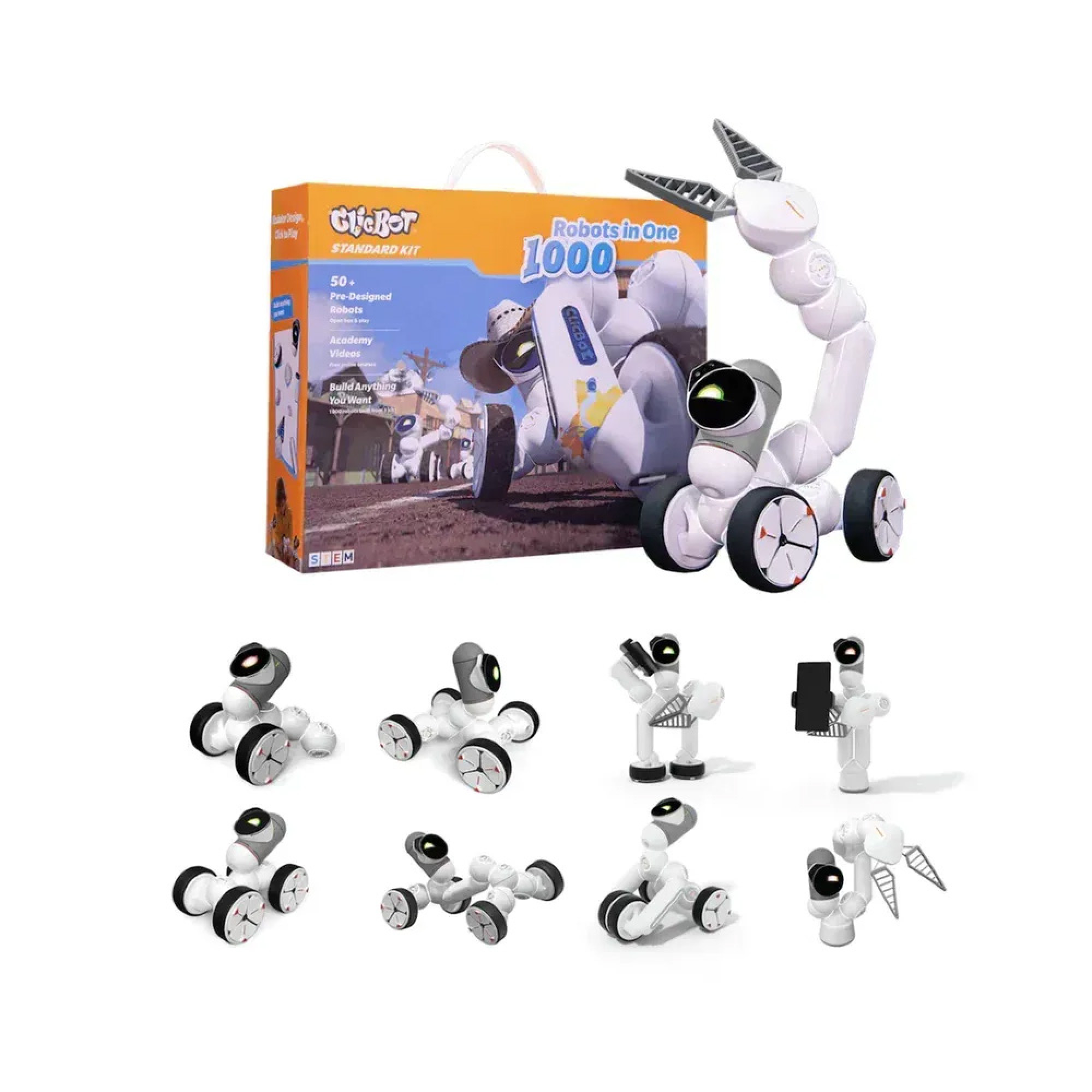 Keyi ᐈ Інтерактивна іграшка Keyi ClicBot - smart modular AI robot Standard ...