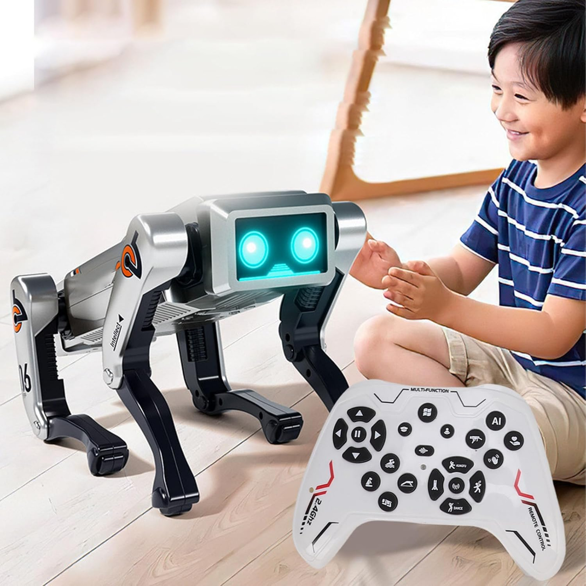 Розумний робот-собака зі штучним інтелектом