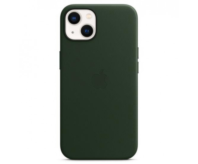 Чохол для смартфона iPhone 13 Leather Case with MagSafe - Sequoia Green (MM173)