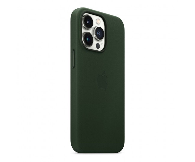 Чохол для смартфона iPhone 13 Pro Leather Case with MagSafe - Sequoia Green (MM1G3)