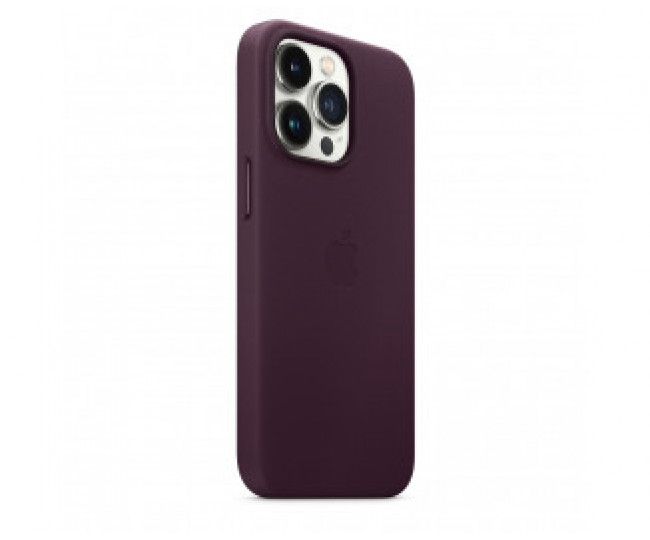 Чохол для смартфона iPhone 13 Pro Max Leather Case with MagSafe - Dark Cherry (MM1M3)
