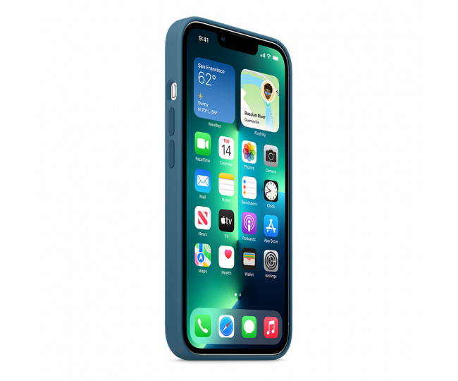 Чохол для смартфона iPhone 13 Pro Silicone Case with MagSafe – Abyss Blue (MM2J3)