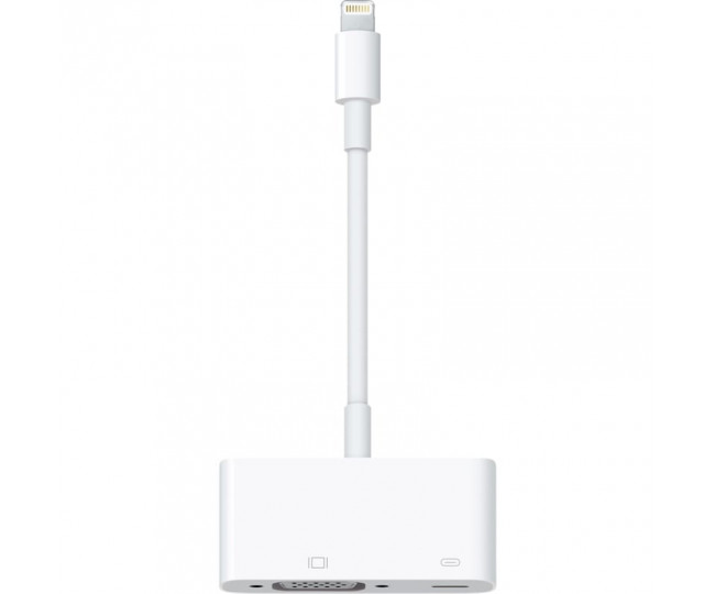 Адаптер Apple Lightning to VGA Adapter (MD825)