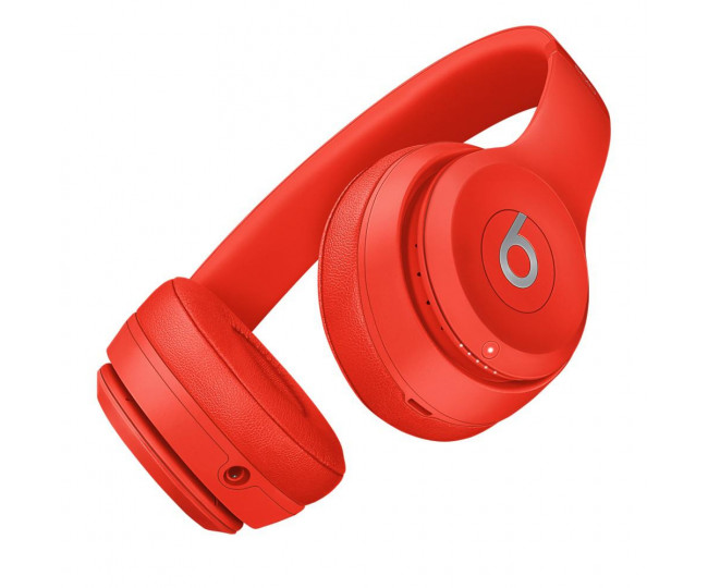 Навушники з мікрофоном Beats Solo3 Wireless Headphones - Red (MX472)
