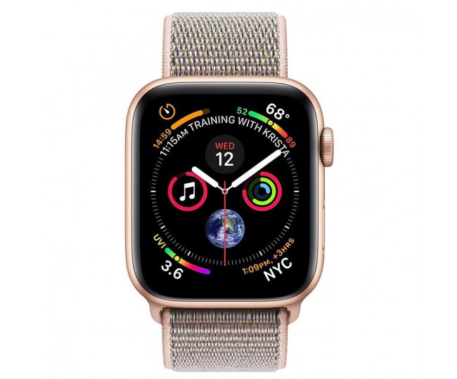 Apple Watch Series 4 44mm Gold Alum. w. Pink Sand Sport Loop (MU6G2) б/у