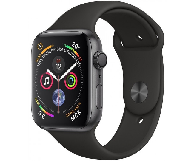 Apple Watch Series 4 GPS + LTE 40mm Gray Alum. w. Black Sport b. Gray Alum. (MTUG2, MTVD2) б/у