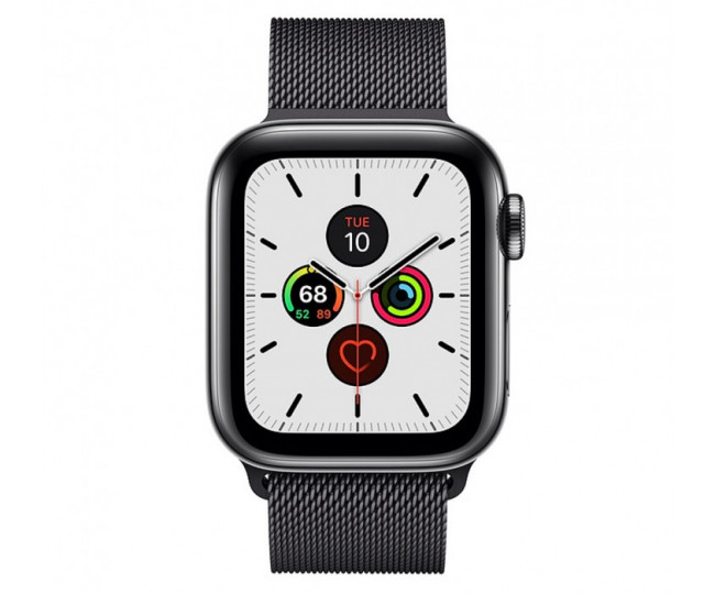 Apple Watch Series 5 (GPS + Cellular) 40mm SB Steel  Case with SB Milanese Loop (MWWX2)