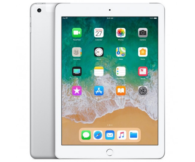 iPad 9.7' (2018)  Wi-Fi + LTE, 128gb, silver б/у