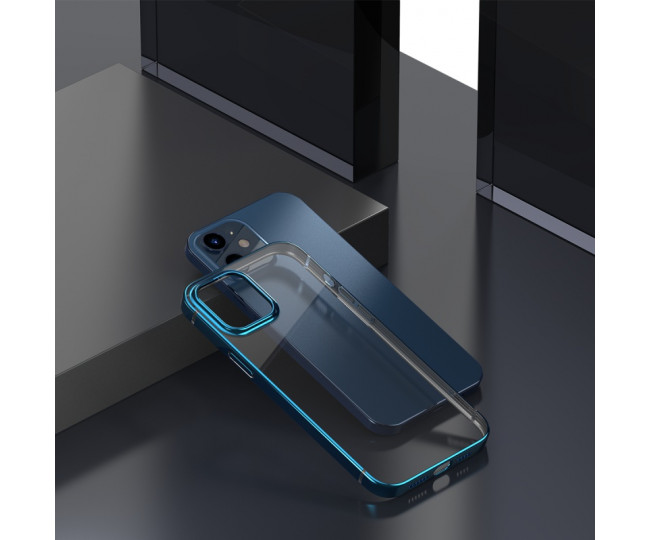Чохол Baseus Shining для iPhone 12 Mini Navy Blue