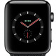 Apple Watch Series 3 42mm GPS + Cell Stainless Steel Space Black w.Black Sport Band (MR1V2) б/у