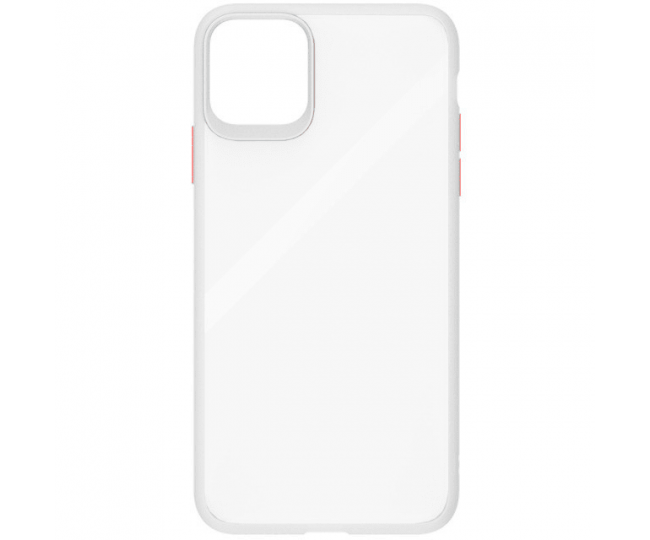 Чехол iPhone 11 Gingle Series Transparent/Red