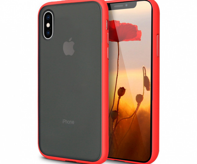 Чехол iPhone X/XS Gingle Series Red