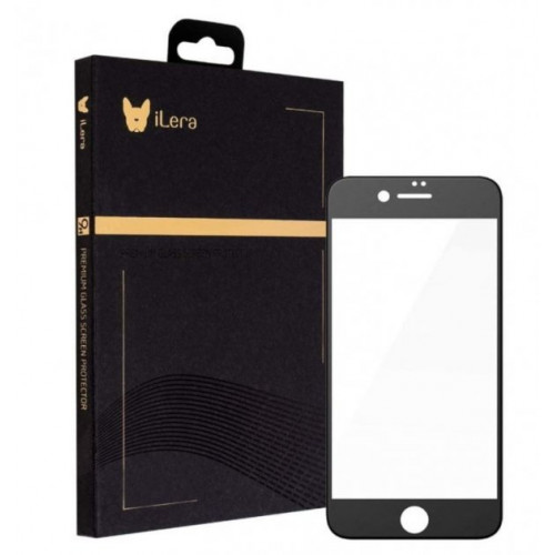 Захисне скло iLera iPhone 7/8/SE (2020) Black