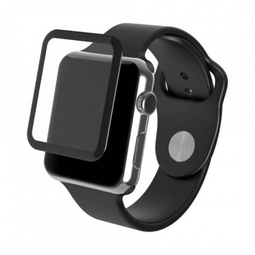 Защитное стекло 3D PMMA для Apple Watch 42mm Black
