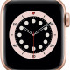 Apple Watch 6 40mm GPS Gold Aluminum Case with Pink Sand Sport Band (MG123LL) б/у
