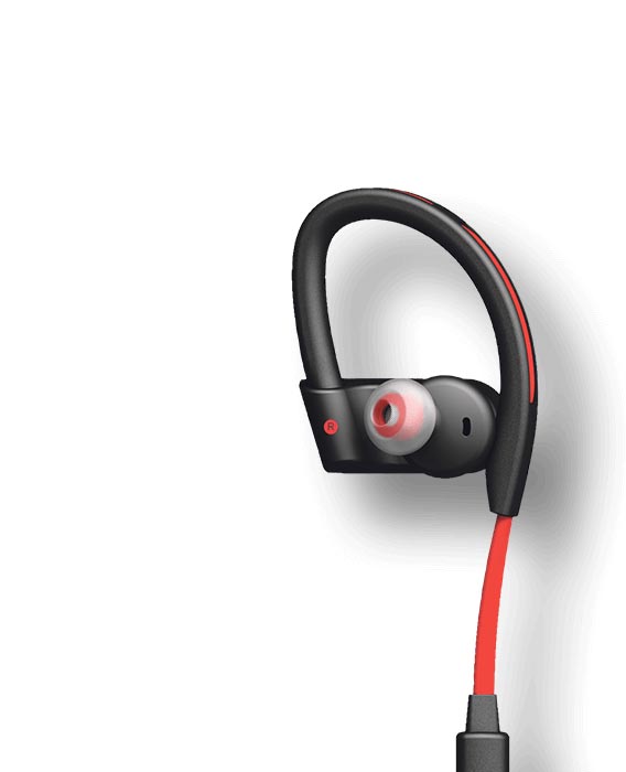 Гарнитура Bluetooth Jabra Sport Pace Stereo Multipoint, red