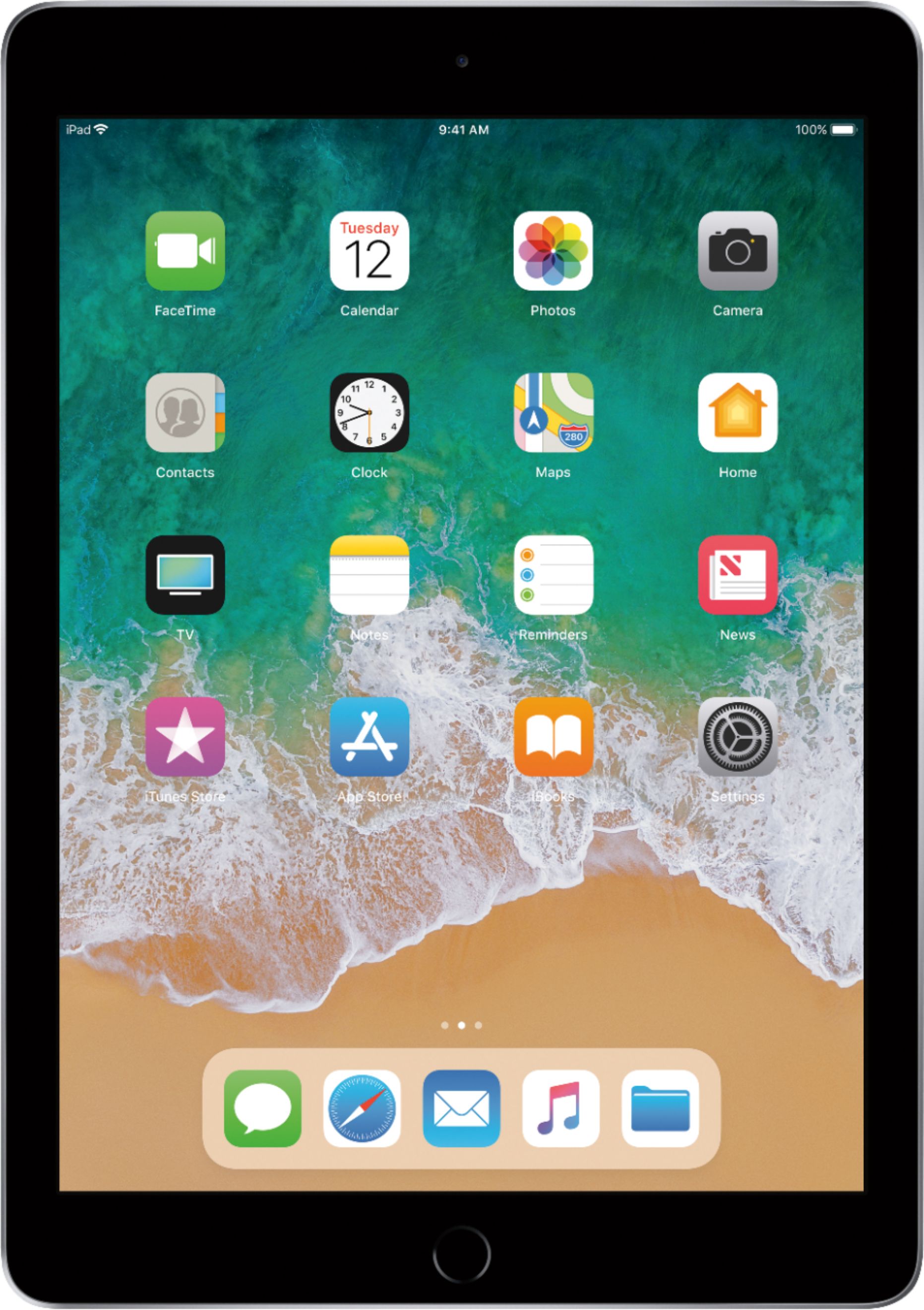 Планшет Apple iPad 2018 32GB Wi-Fi Space Gray (MR7F2)