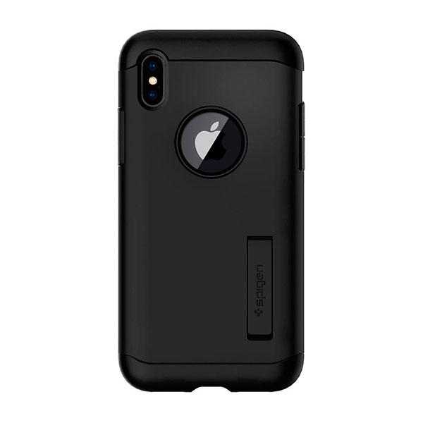 Чохол Spigen Case Slim Armor для iPhone X Black (057CS22138)