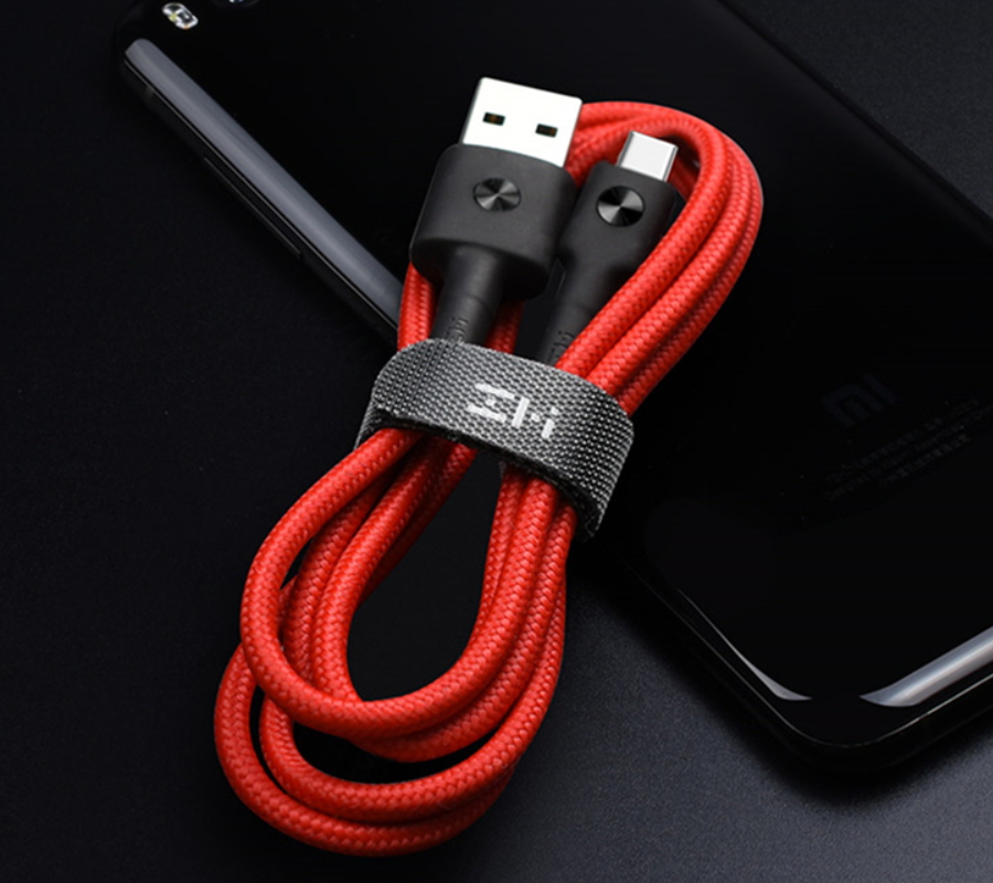 Кабель ZMi AL401 USB - Type-C Red (Kevlar) (100 см) AL401 Red