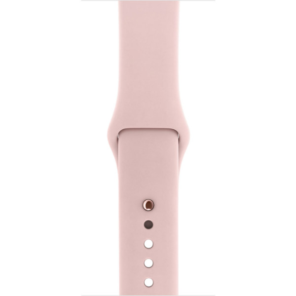 Apple Watch Series 2 42mm Rose Gold Aluminum Case with Pink Sand Sport Band (MQ142)