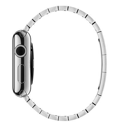 Apple Watch Series 2 42mm Stainless Steel Case with Silver Link Bracelet (MNPT2)