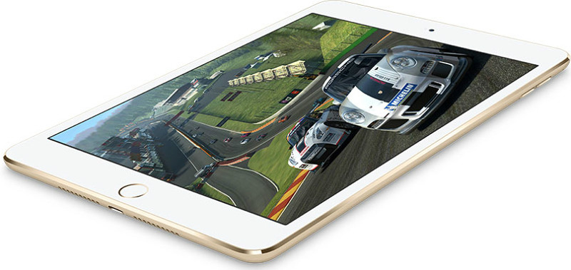 Apple iPad mini 4 with Retina display Wi-Fi 128GB Gold (MK9Q2)