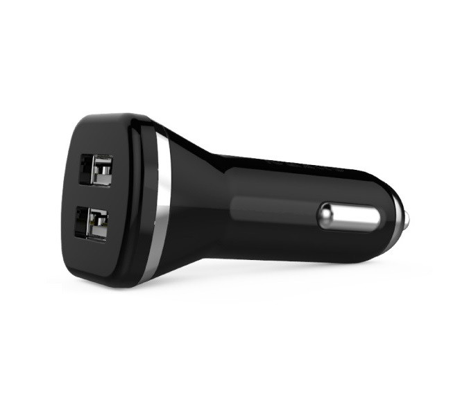 

АЗУ Ldnio Dual Car Charger Lightning cable dl-219 Black