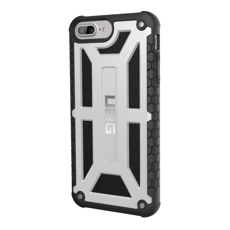 Чохол Urban Armor Gear iPhone 8/7/6S Monarch Platinum Black (IPH7/6S-M-PL)
