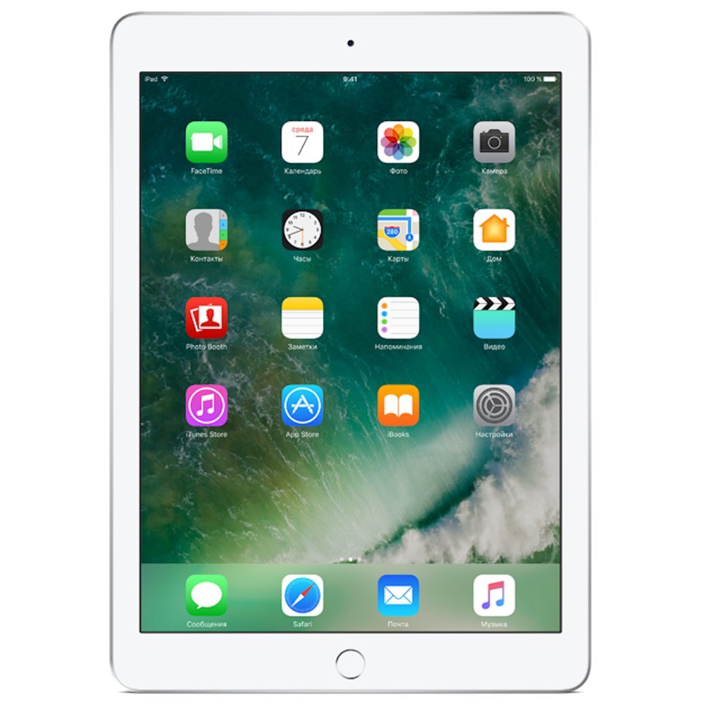 iPad 2018 Wi-Fi + LTE, 32gb, Silver (MR6P2)