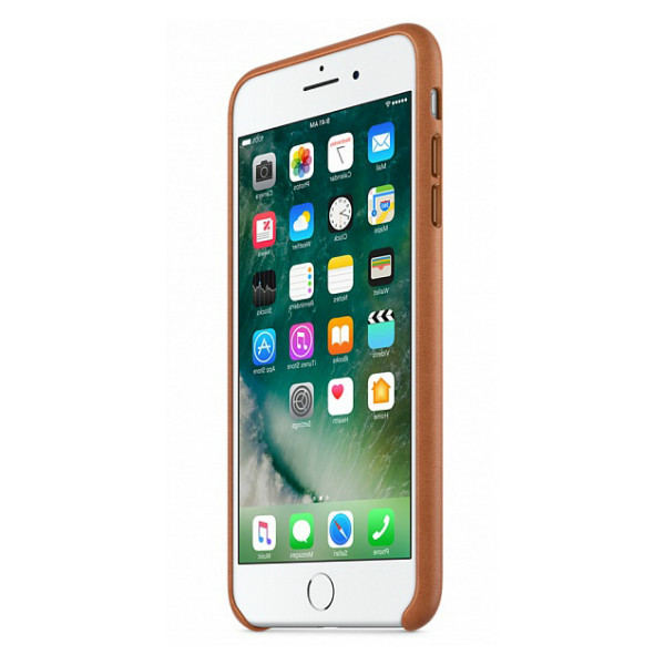 Чохол Apple iPhone 7 Plus Leather Case - Saddle Brown (MMYF2)