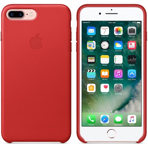 Чохол Apple iPhone 7 Plus Leather Case - (PRODUCT)RED (MMYK2)