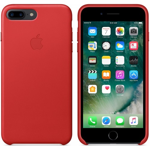 Чохол Apple iPhone 7 Plus Leather Case - (PRODUCT)RED (MMYK2)