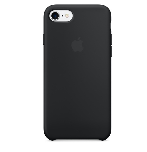 Чохол Apple iPhone 7 Silicone Case - Black (MMW82)