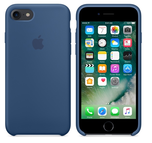 Чохол Silicone Case Ocean Blue для iPhone 7