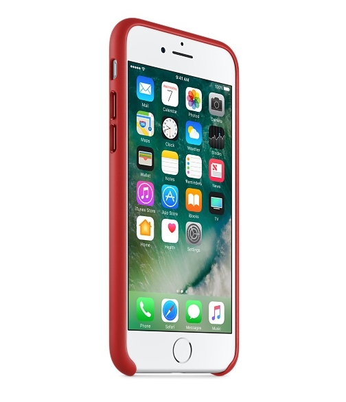 Чохол Apple iPhone 7 Leather Case - (PRODUCT)RED (MMY62)