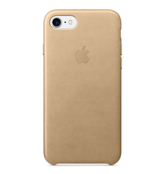 Чохол Apple iPhone 7 Leather Case - Tan (MMY72)