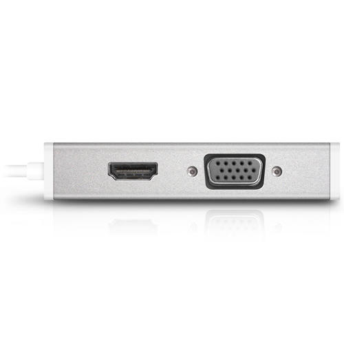 Адаптер Mini Display Port Macally to 3-in-1 DVI/HDMI/VGA (MD-3N1-4K)