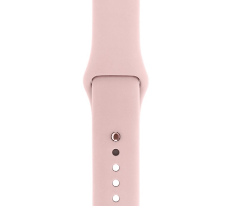 Apple Watch Series 2 38mm Rose Gold Aluminum Case with Pink Sand Sport Band (MNNY2)