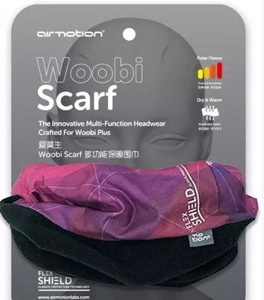 Airmotion Набор маска для очистки воздуха Woobi Plus White Woobi Scarf Violet