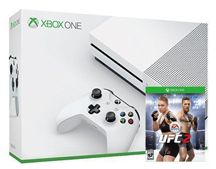 Игровая консоль Xbox ONE S 1TB + Игра UFC 2 (Гарантия 18 месяцев)