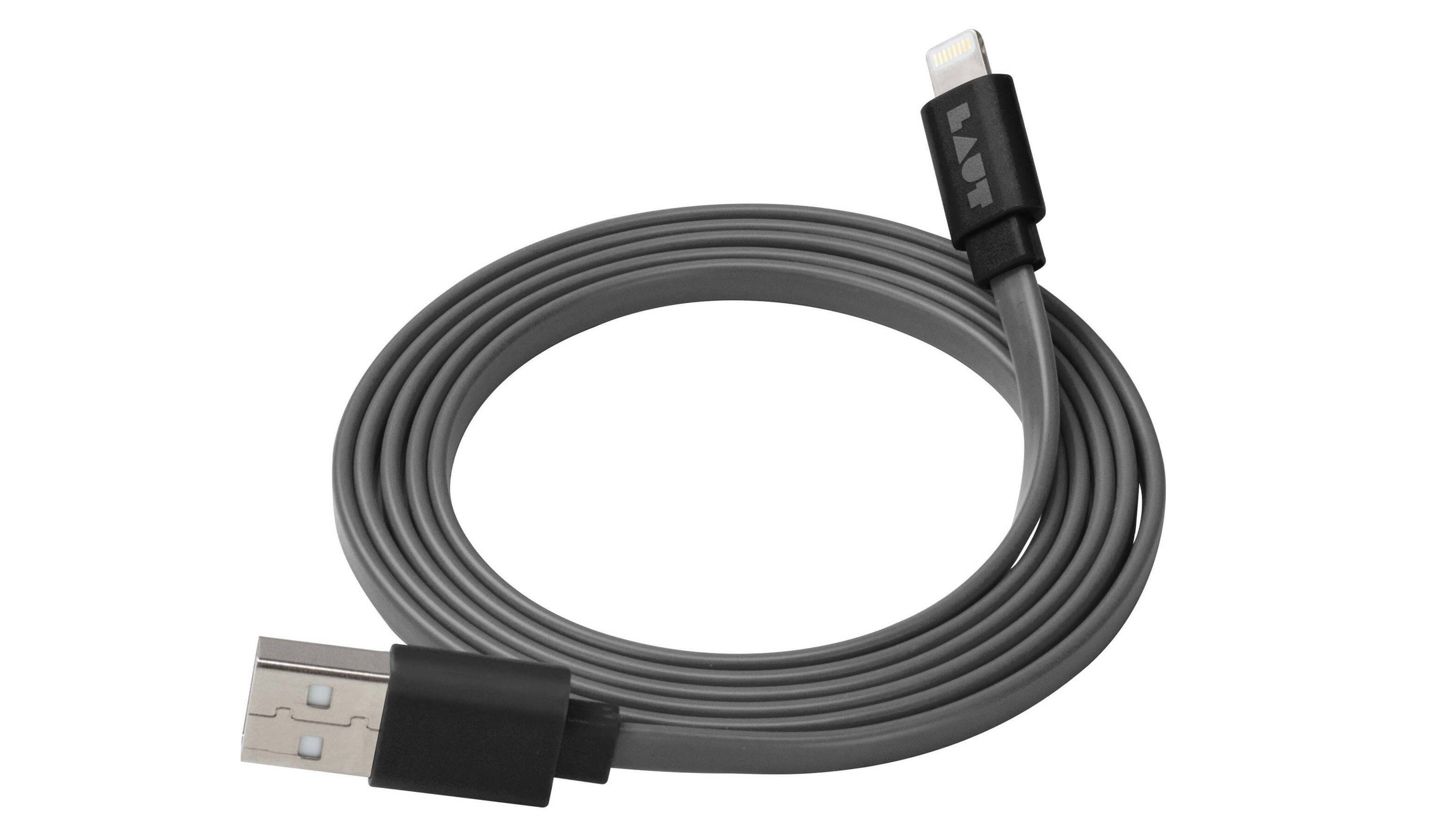 Lightning LAUT USB Cable to Lightning 1.2m Black (_LK_LTN1.2_BK)