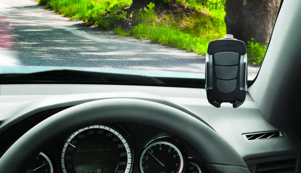 Capdase Car Mount Holder Racer Mini Black for iPhone / iPod / Smarphone (HR00-CN01)