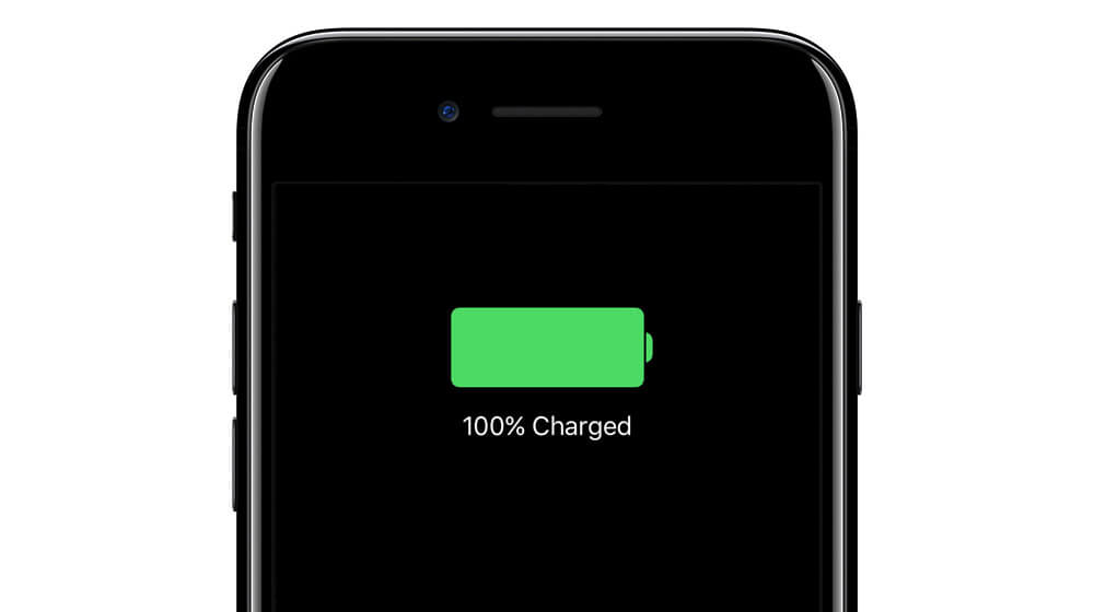 iPhone 7 на повному заряді